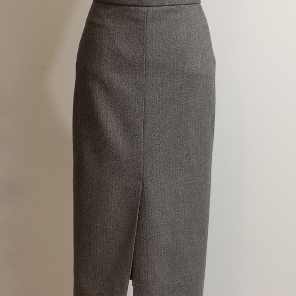 70's Vintage Bagatelle wool blend pencil skirt - Picture 3 of 7